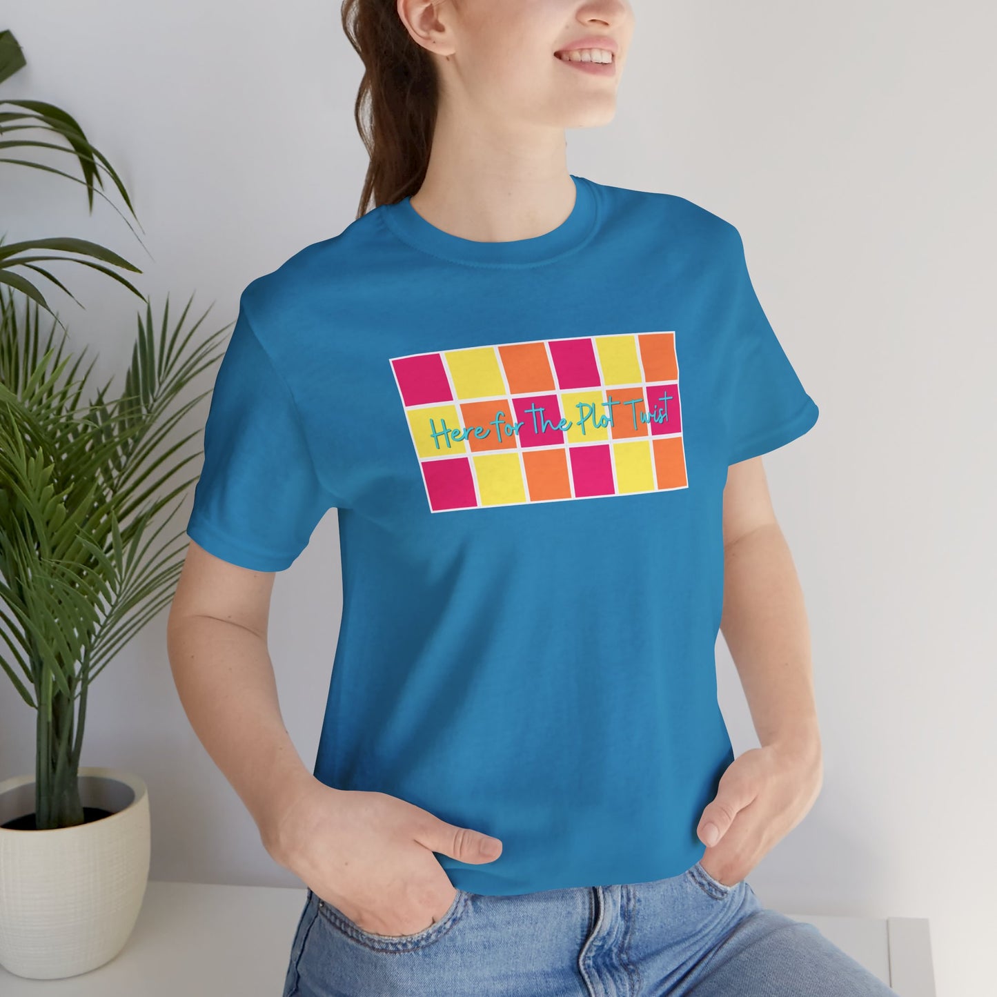 Here for the Plot Twist - Bookish Villa Inspired Tee