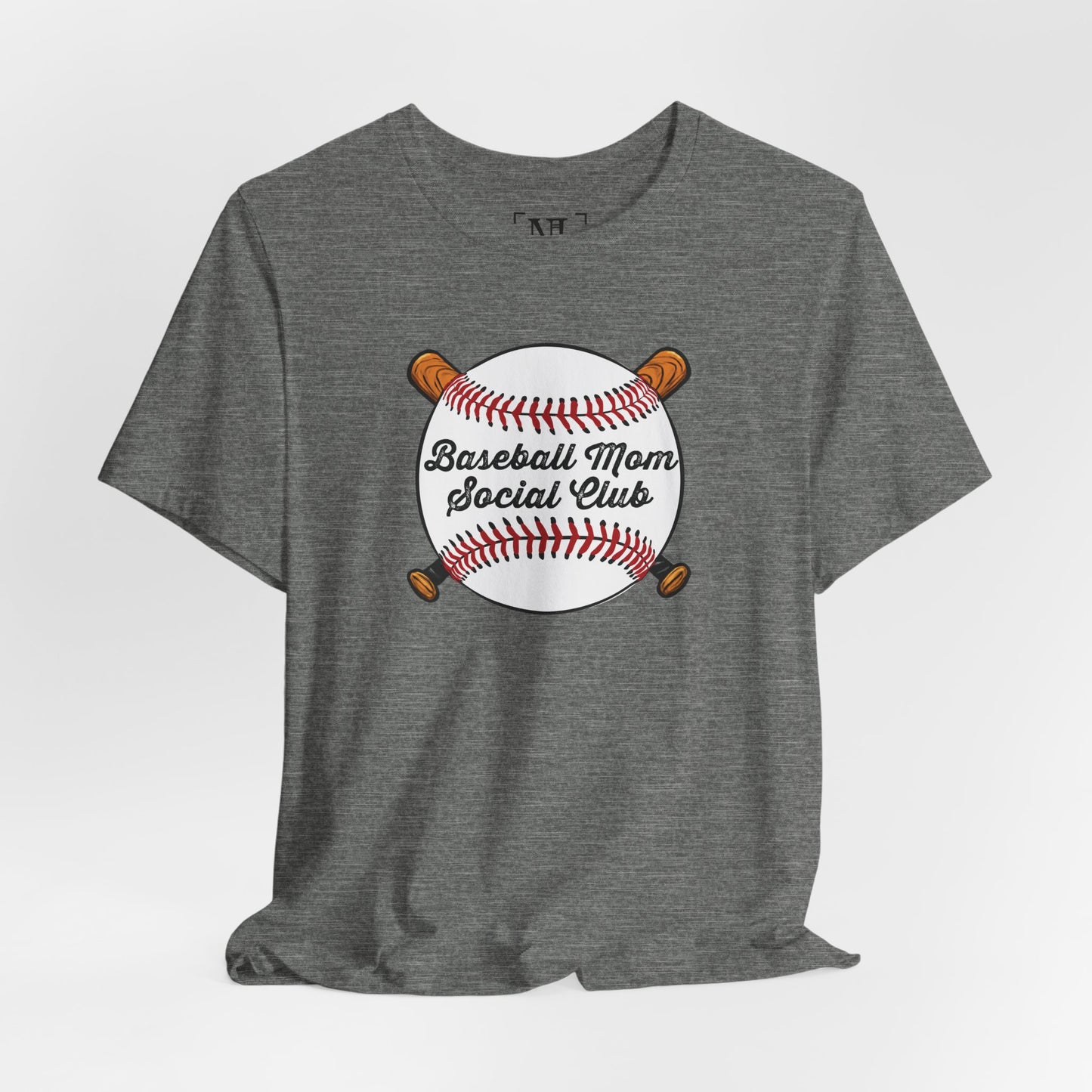 Baseball Mom Social Club Tee — Women’s Baseball Mom T-Shirt