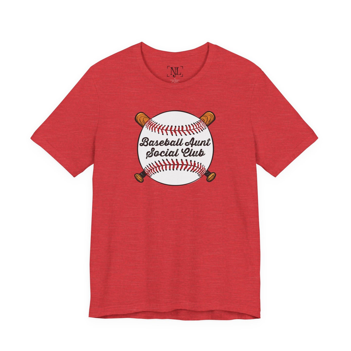 Baseball Aunt Social Club Tee — Women’s Baseball T-Shirt