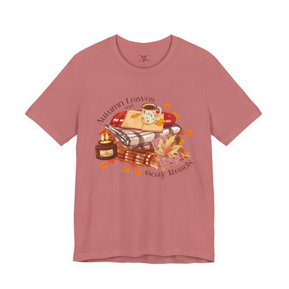 Autumn Leaves & Cozy Reads Tee