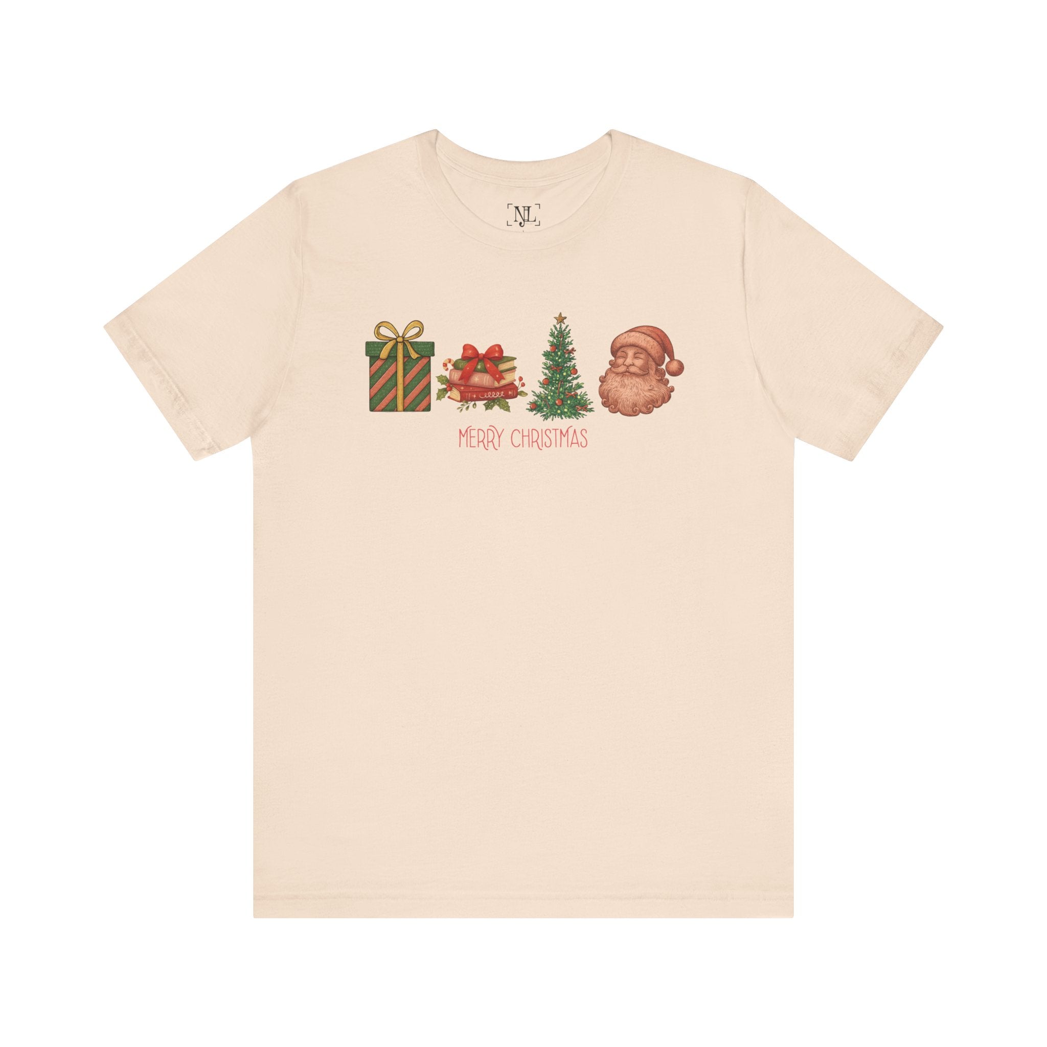Vintage Christmas Icons - Short Sleeve Tee