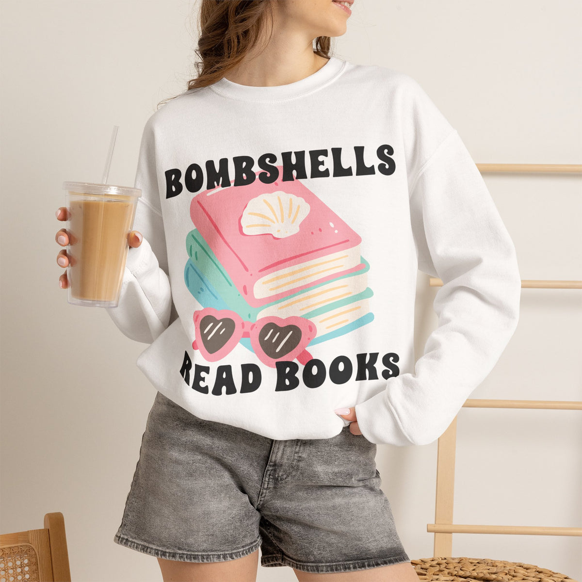 Bombshells Read Books - Bookish Villa Inspired Sweatshirt