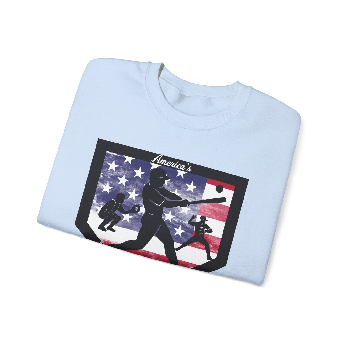 Baseball Home Plate Sweatshirt – America's Favorite Pastime Sweatshirt