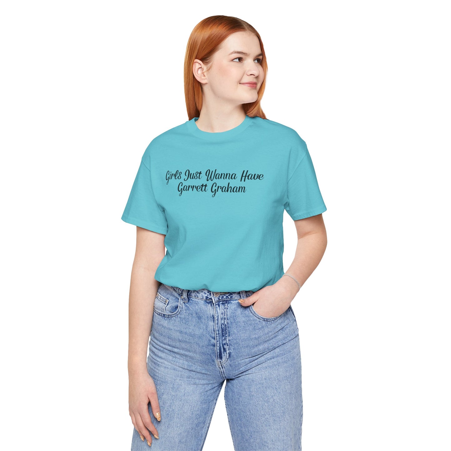 Girls Just Wanna Have Garrett Graham - Hockey Romance Inspired Tee