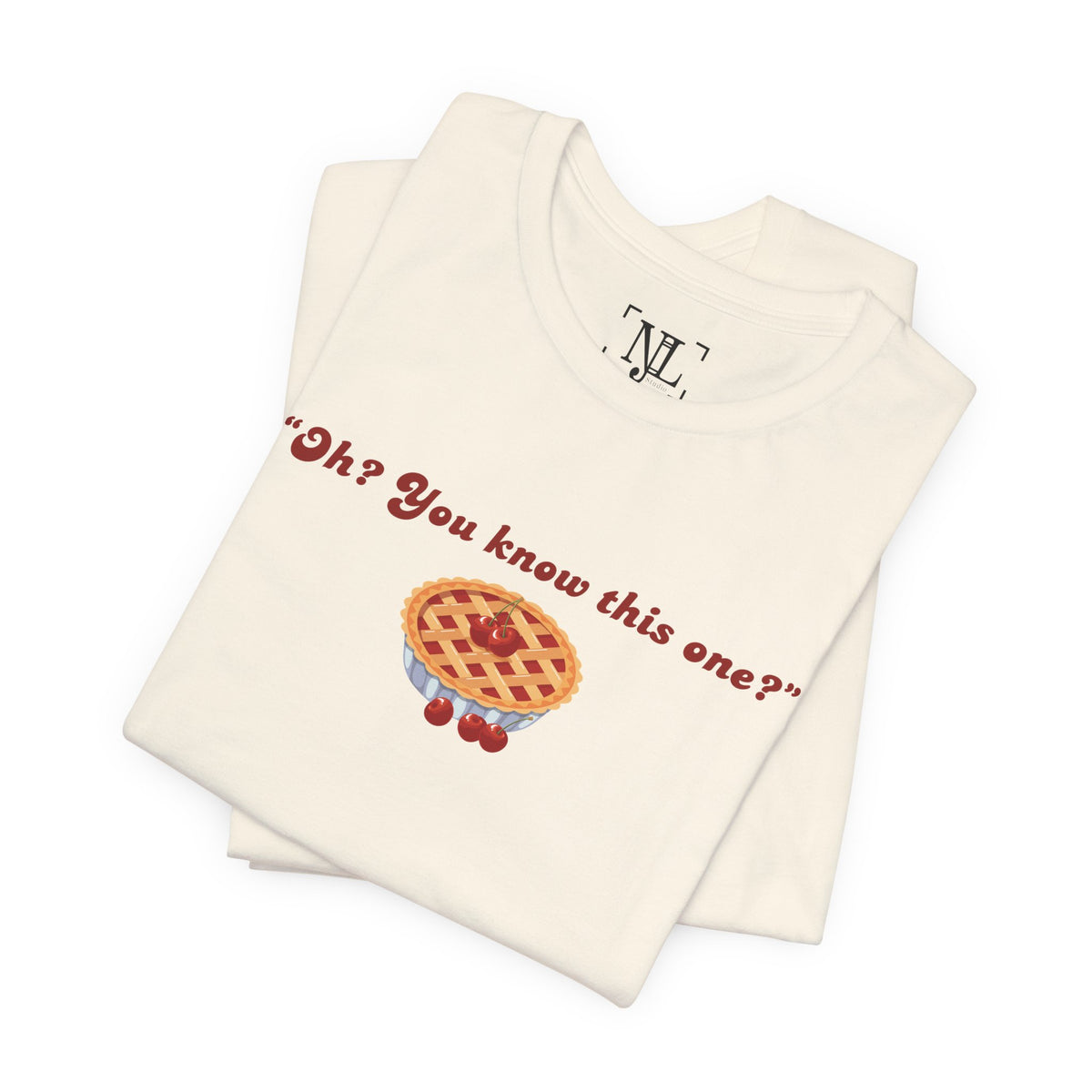 "Oh? You know this one?" Cherry Pie - Hockey Romance Inspired Tee