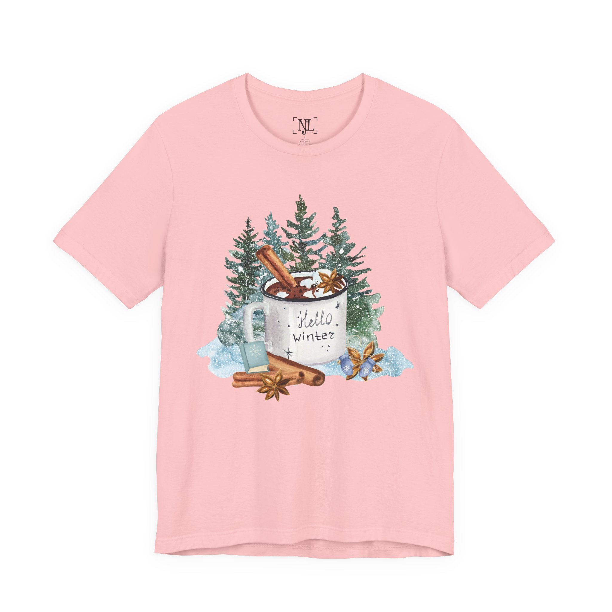 Hello Winter Mug Short Sleeve Tee