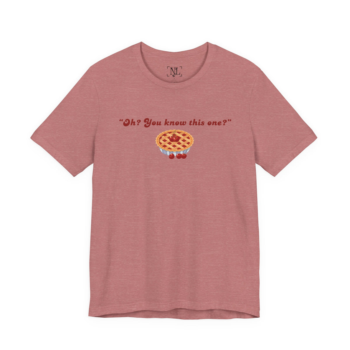 "Oh? You know this one?" Cherry Pie - Hockey Romance Inspired Tee