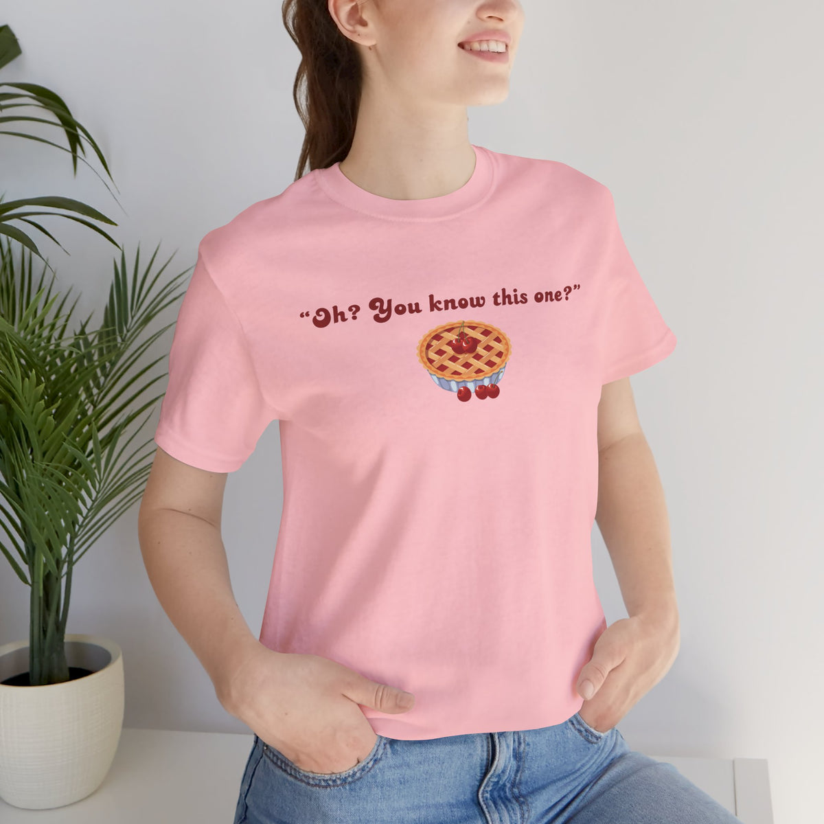 "Oh? You know this one?" Cherry Pie - Hockey Romance Inspired Tee