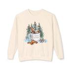 Hello Winter Mug Crewneck Sweatshirt