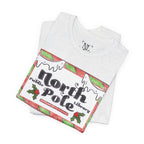 North Pole Library Short Sleeve Christmas Tee