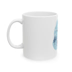 Reading in a Winter Wonderland Ceramic Mug (11oz/15oz)