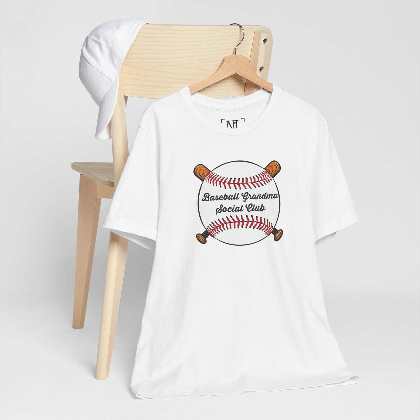 Baseball Grandma Social Club Tee — Women’s Baseball T-Shirt