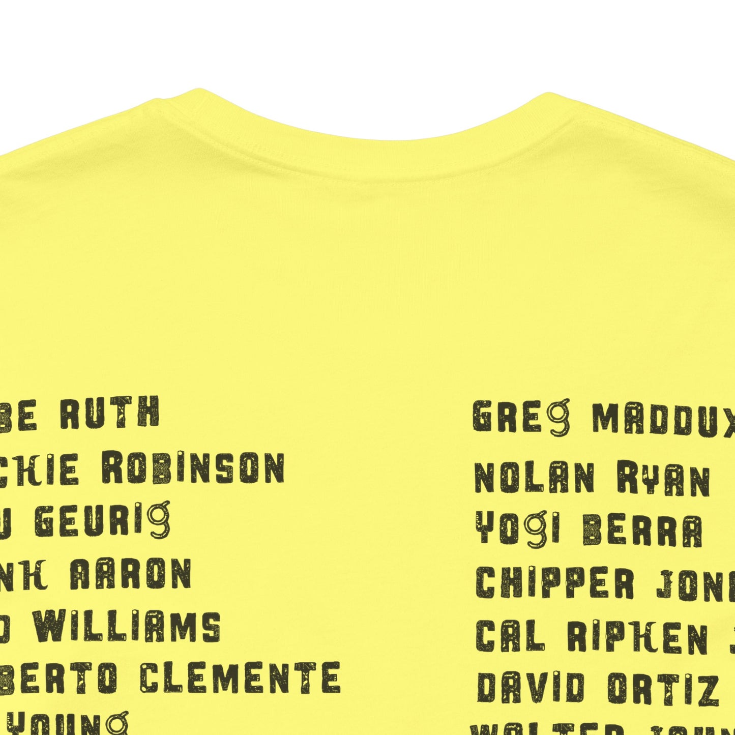Baseball Tribute Tee — "Heroes Get Remembered, Legends Never Die"