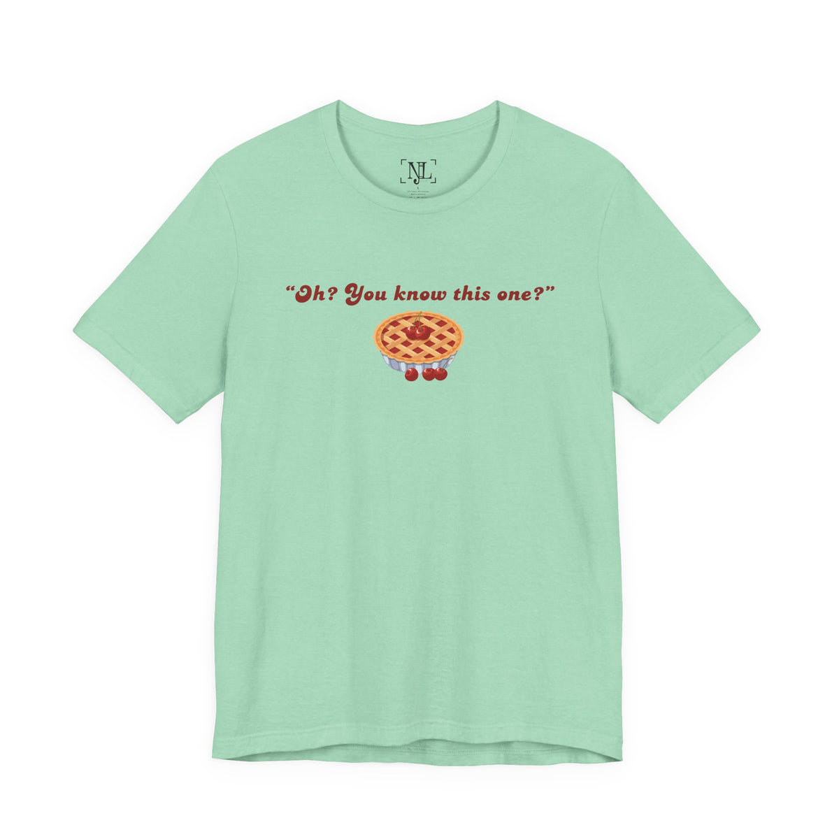 "Oh? You know this one?" Cherry Pie - Hockey Romance Inspired Tee