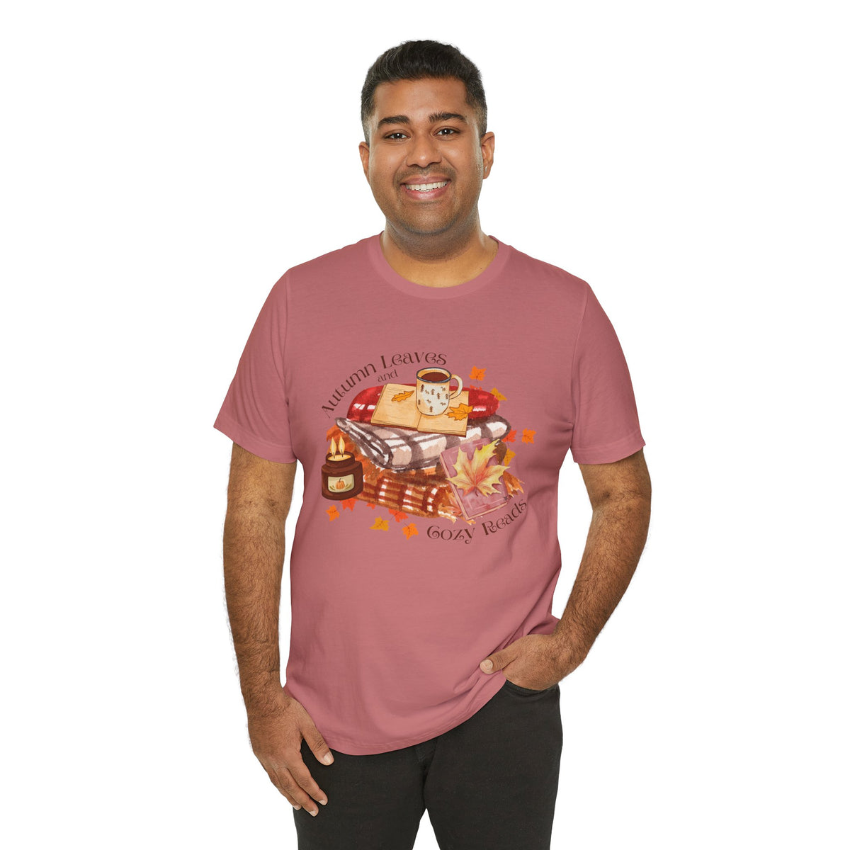 Autumn Leaves & Cozy Reads Tee