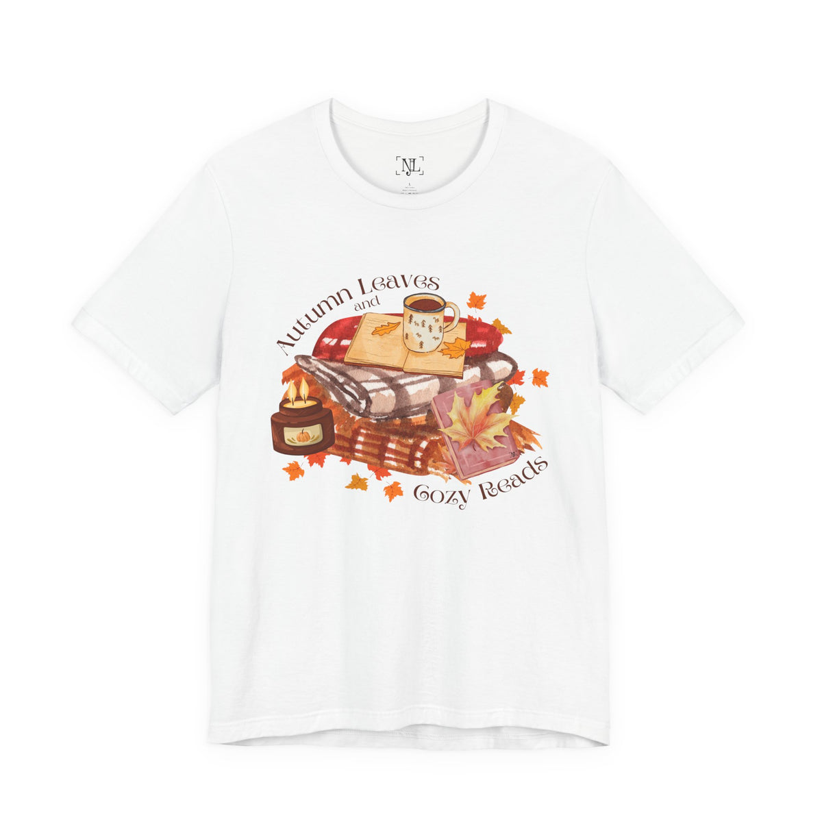 Autumn Leaves & Cozy Reads Tee