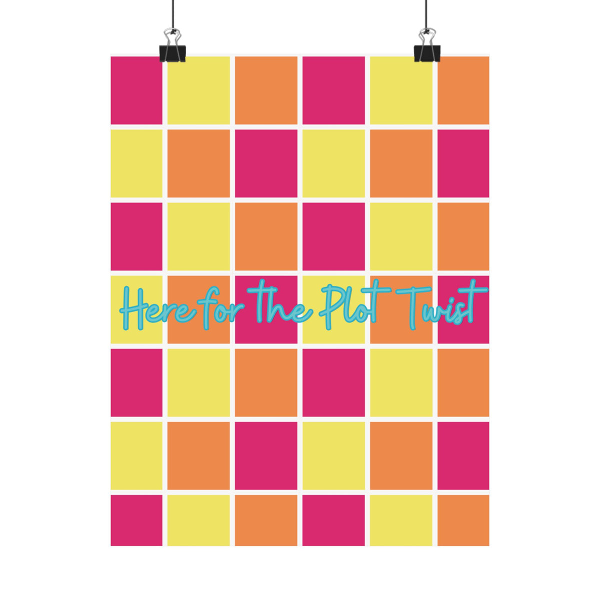Here for the Plot Twist - Bookish Villa Inspired Print