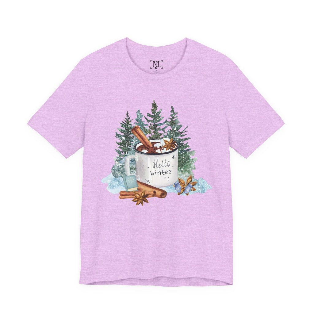 Hello Winter Mug Short Sleeve Tee