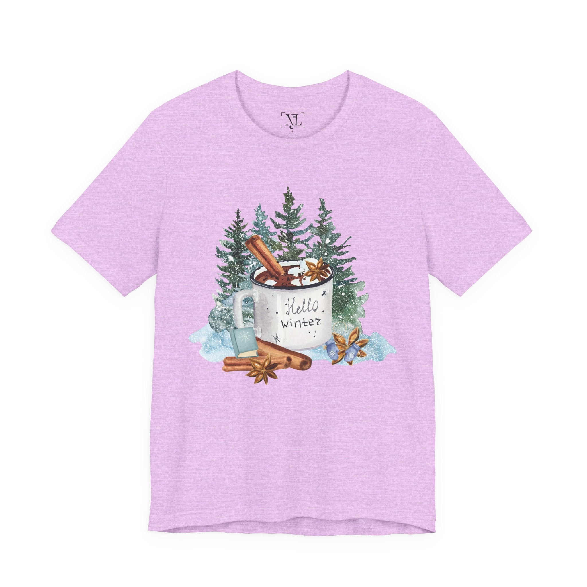 Hello Winter Mug Short Sleeve Tee
