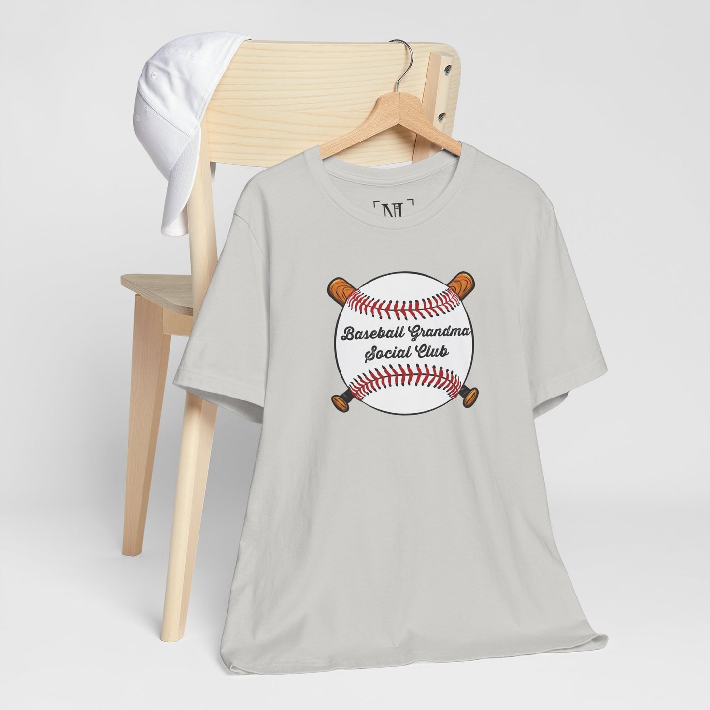 Baseball Grandma Social Club Tee — Women’s Baseball T-Shirt