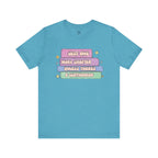 Book Lover Tee — "Just One More Chapter Unless There’s A Cliffhanger" Pastel Graphic