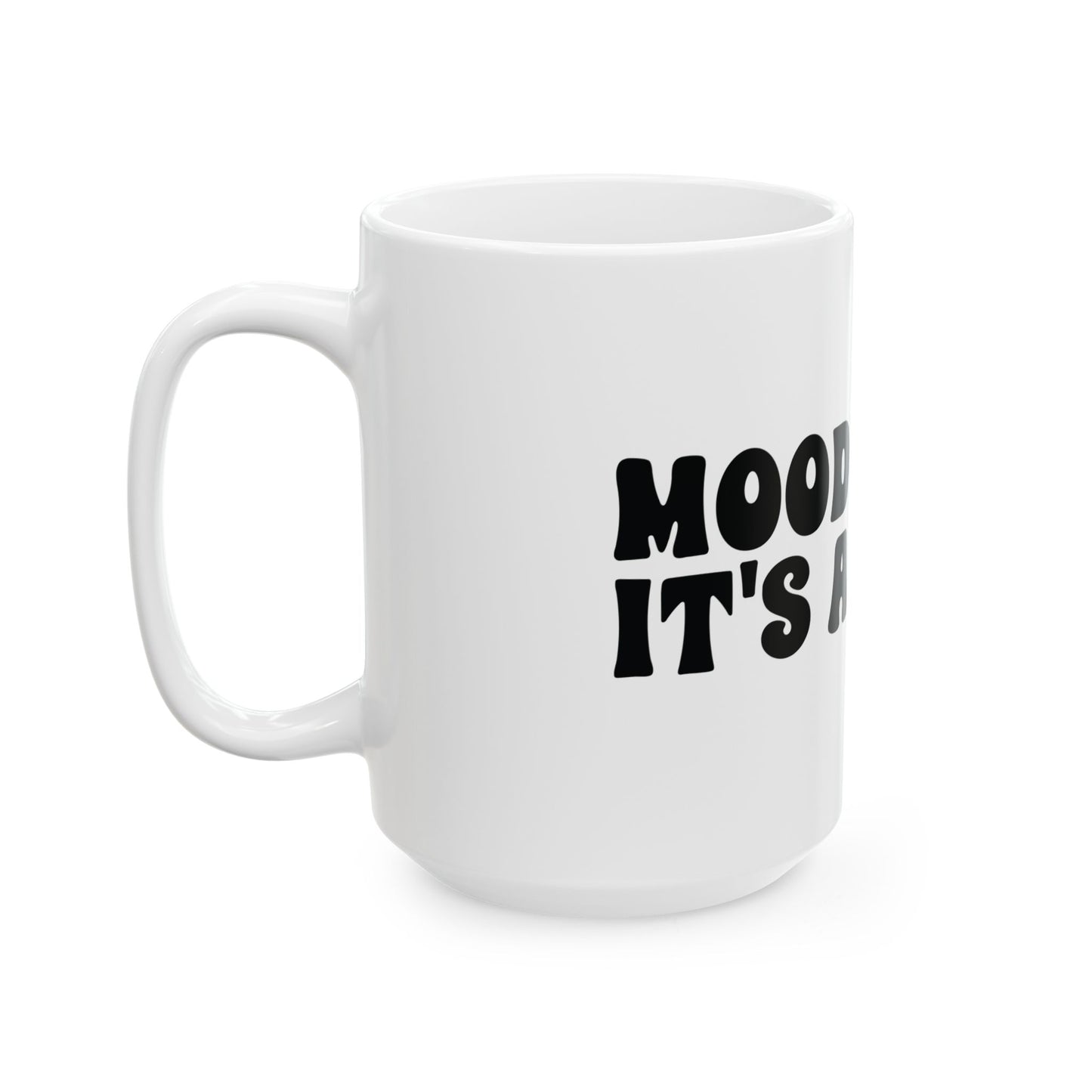 Mood Reader It's a Vibe Mug — Book Lover Ceramic Coffee Cup (11oz, 15oz)