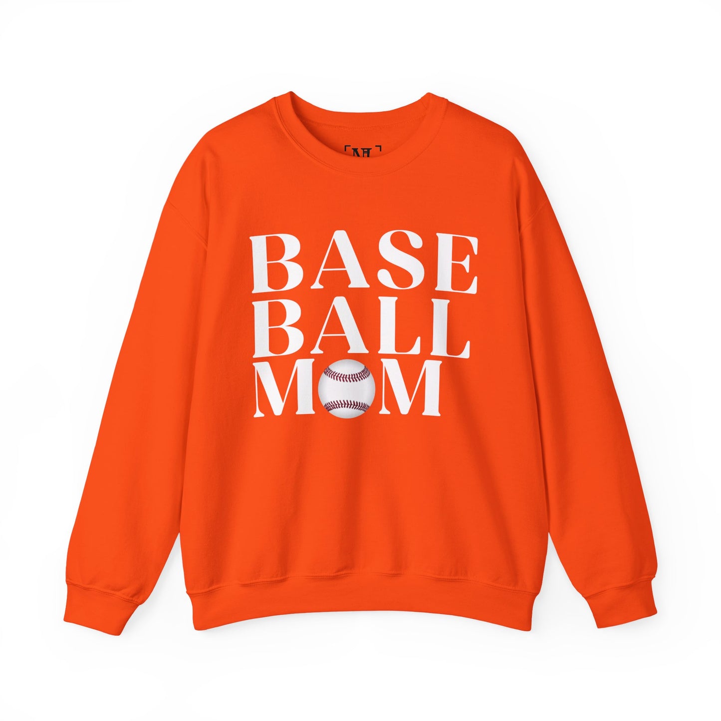 Baseball Mom Crewneck Sweatshirt - Baseball Graphic Pullover for Moms