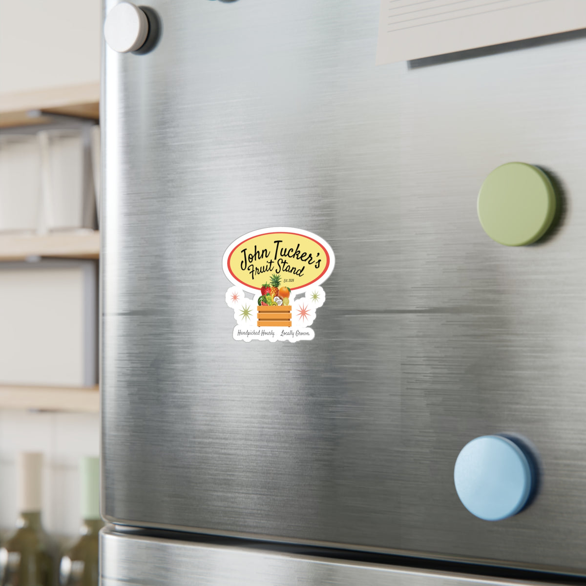 John Tucker's Fruit Stand - Hockey Romance Inspired Kiss-Cut Sticker