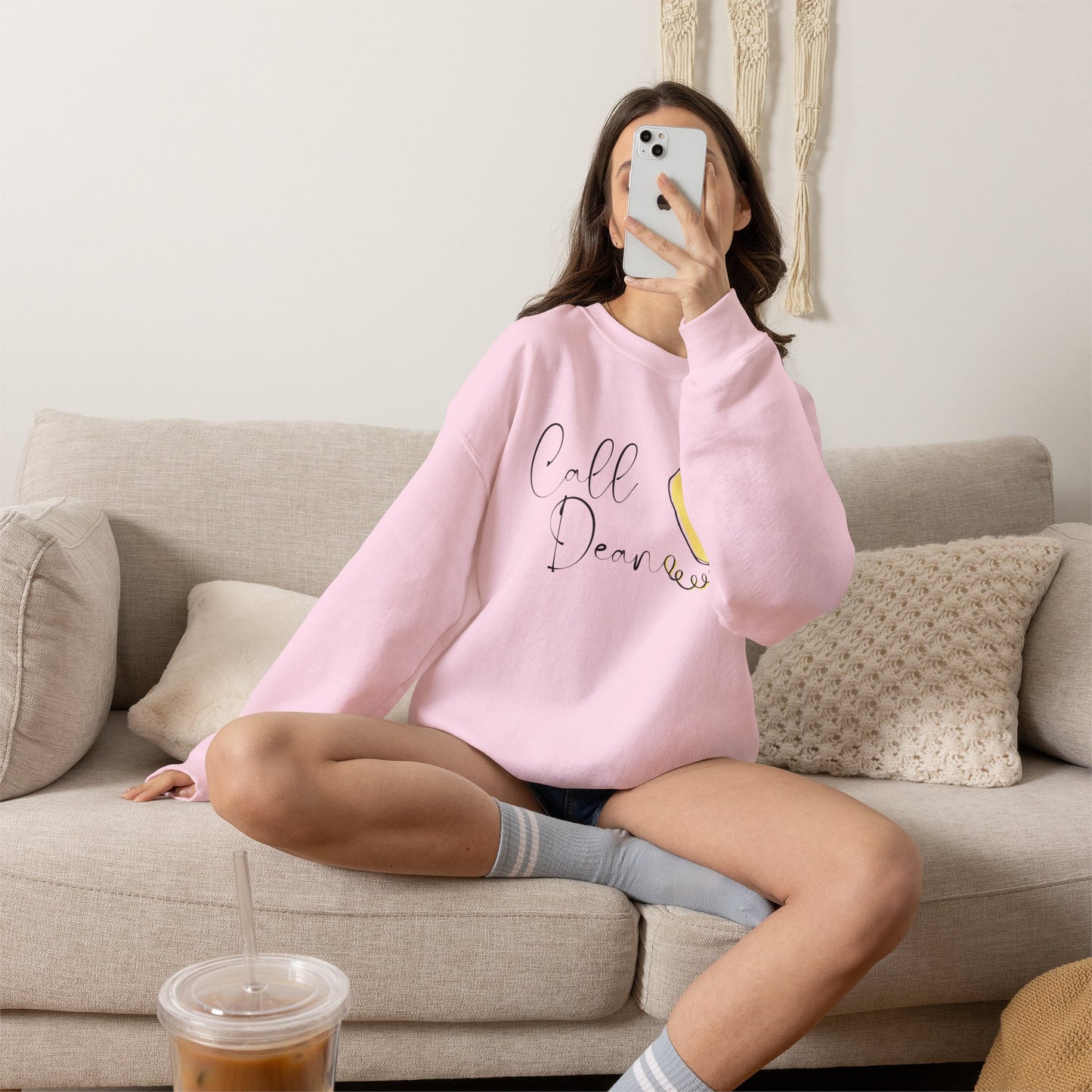 Call Dean - Hockey Romance Inspired Sweatshirt