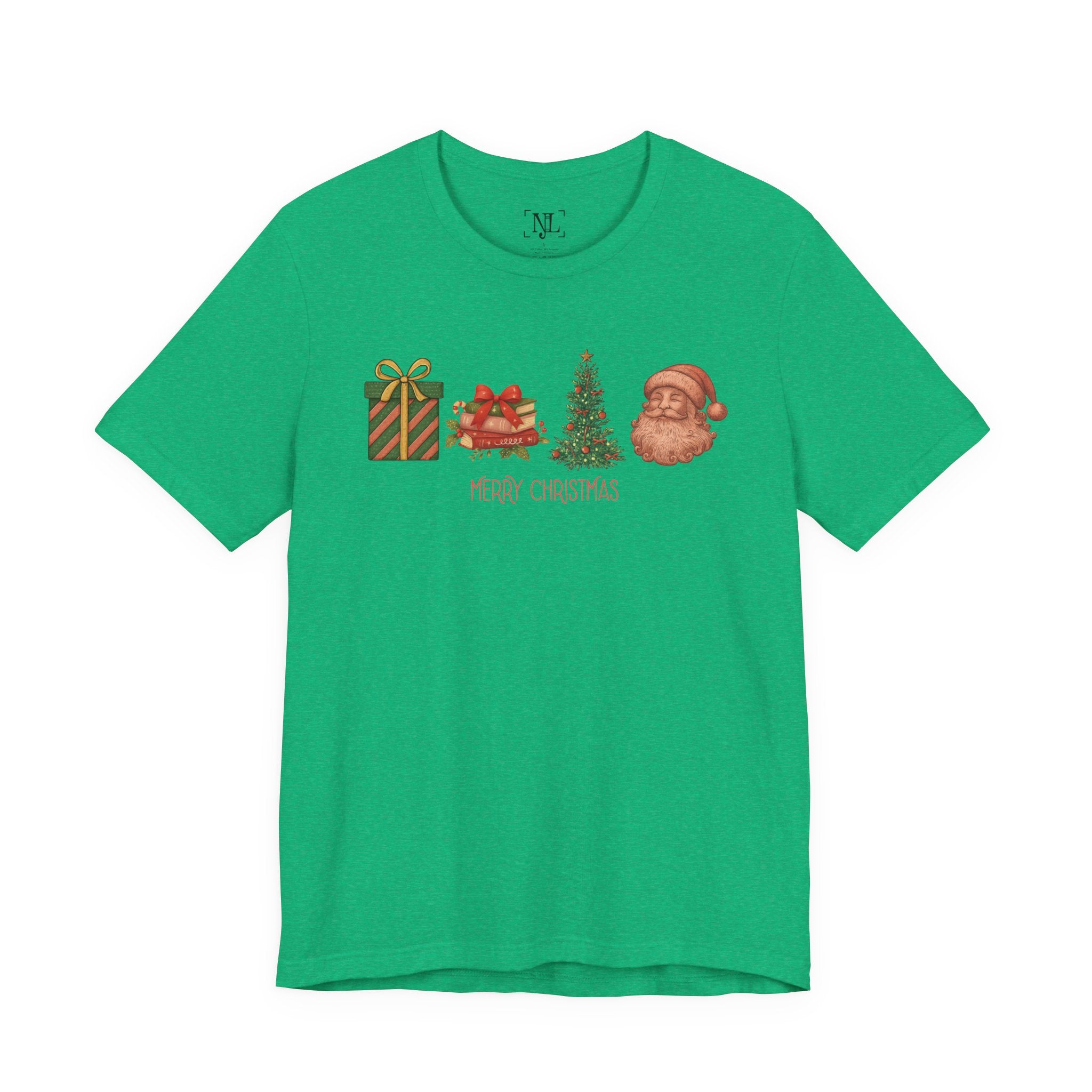 Vintage Christmas Icons - Short Sleeve Tee