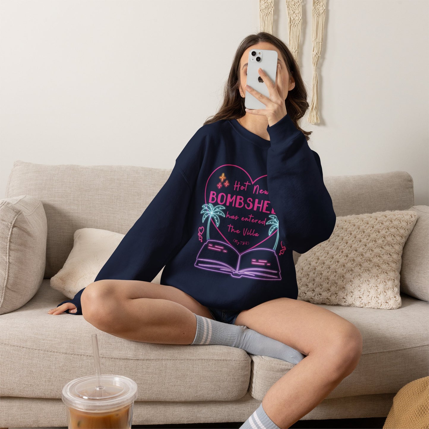 Hot New Bombshell Has Entered the Villa - Bookish Villa Inspired Sweatshirt