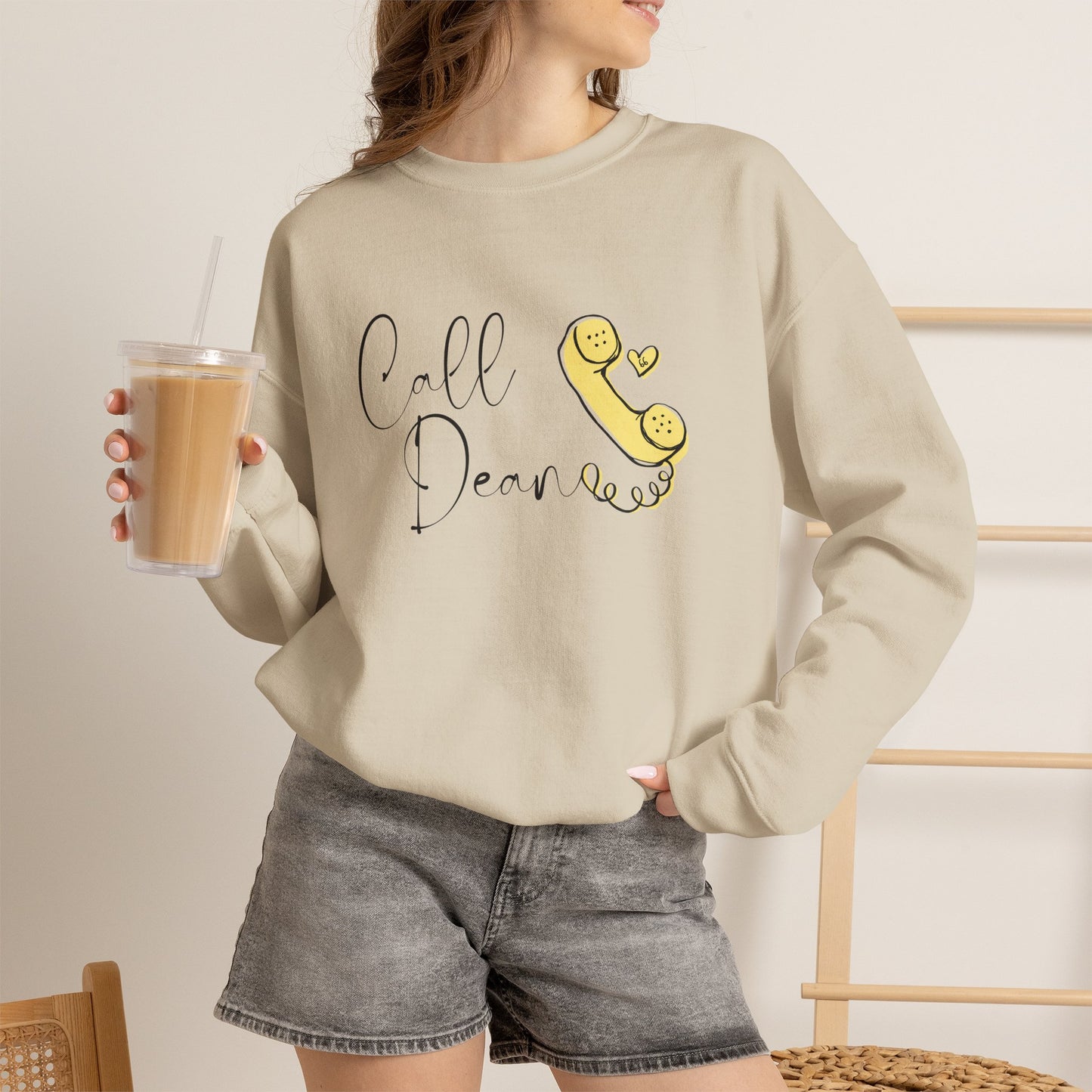 Call Dean - Hockey Romance Inspired Sweatshirt