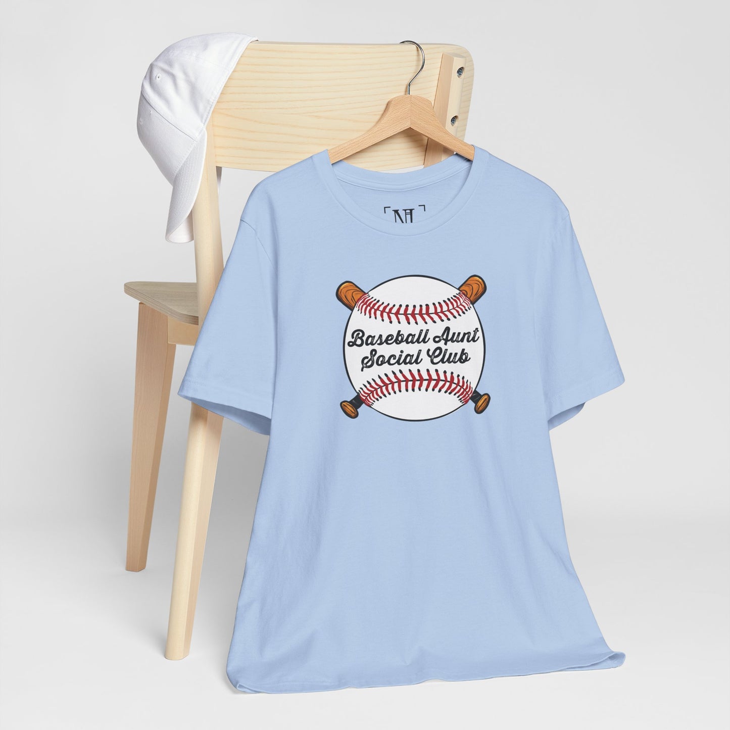 Baseball Aunt Social Club Tee — Women’s Baseball T-Shirt