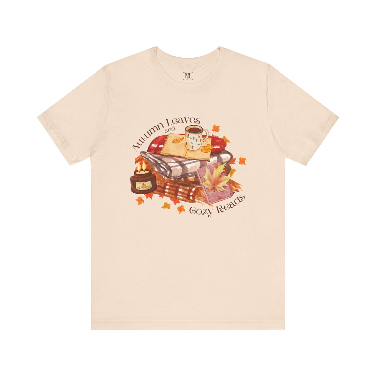 Autumn Leaves & Cozy Reads Tee