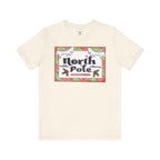 North Pole Library Short Sleeve Christmas Tee