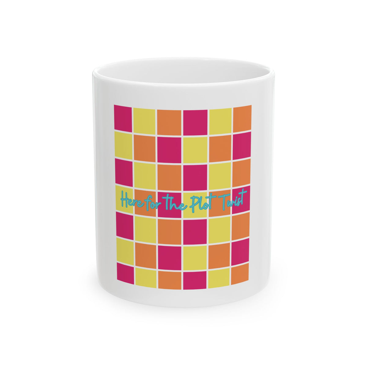 Here for the Plot Twist - Bookish Villa Inspired Mug