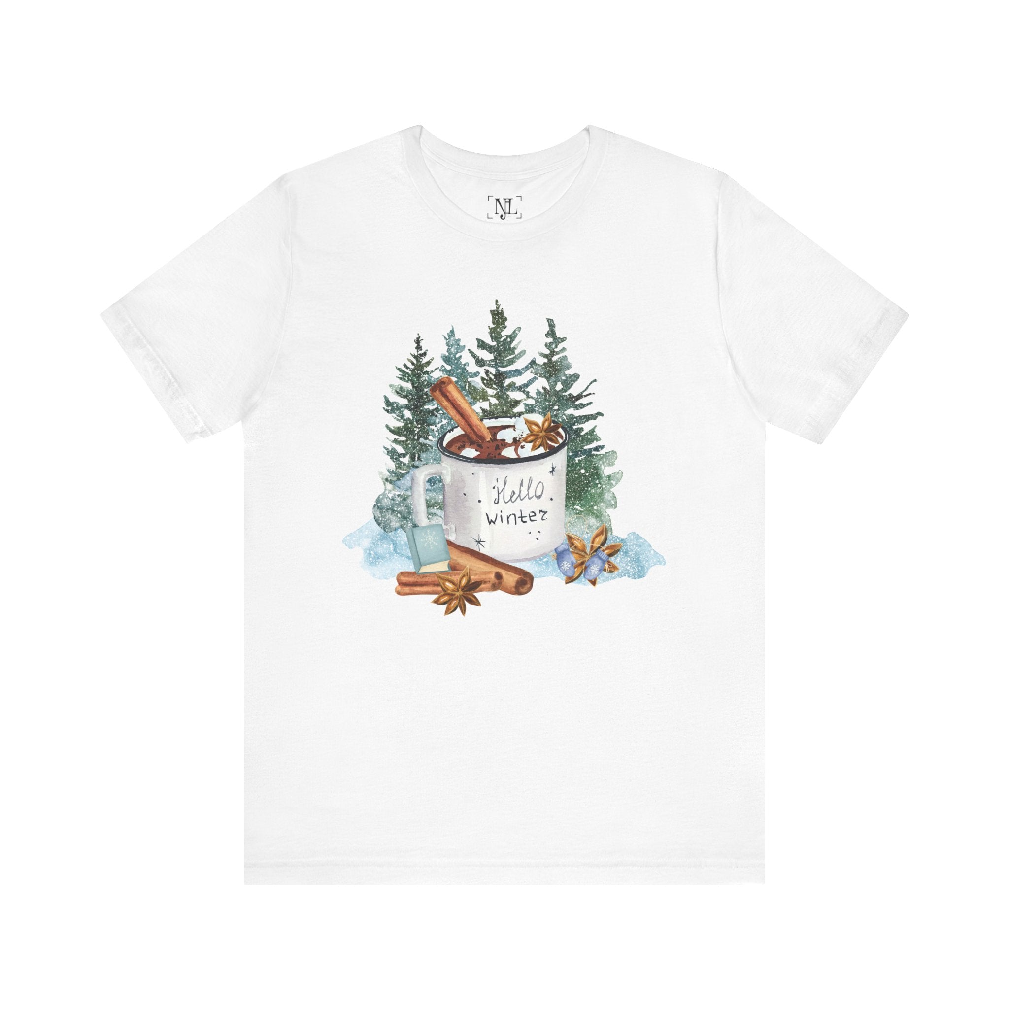 Hello Winter Mug Short Sleeve Tee