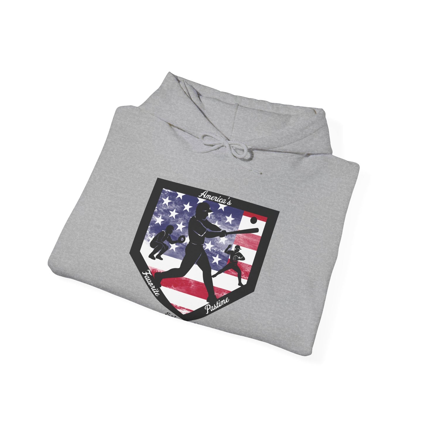 Baseball Home Plate Hoodie – America's Favorite Pastime Design