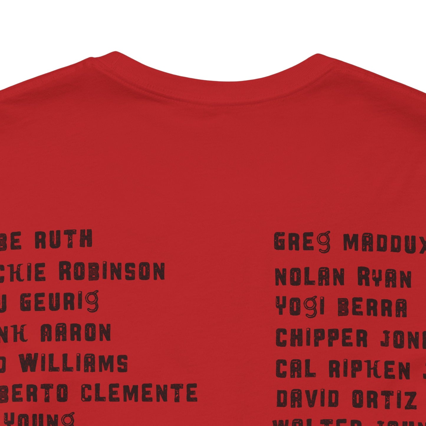 Baseball Tribute Tee — "Heroes Get Remembered, Legends Never Die"