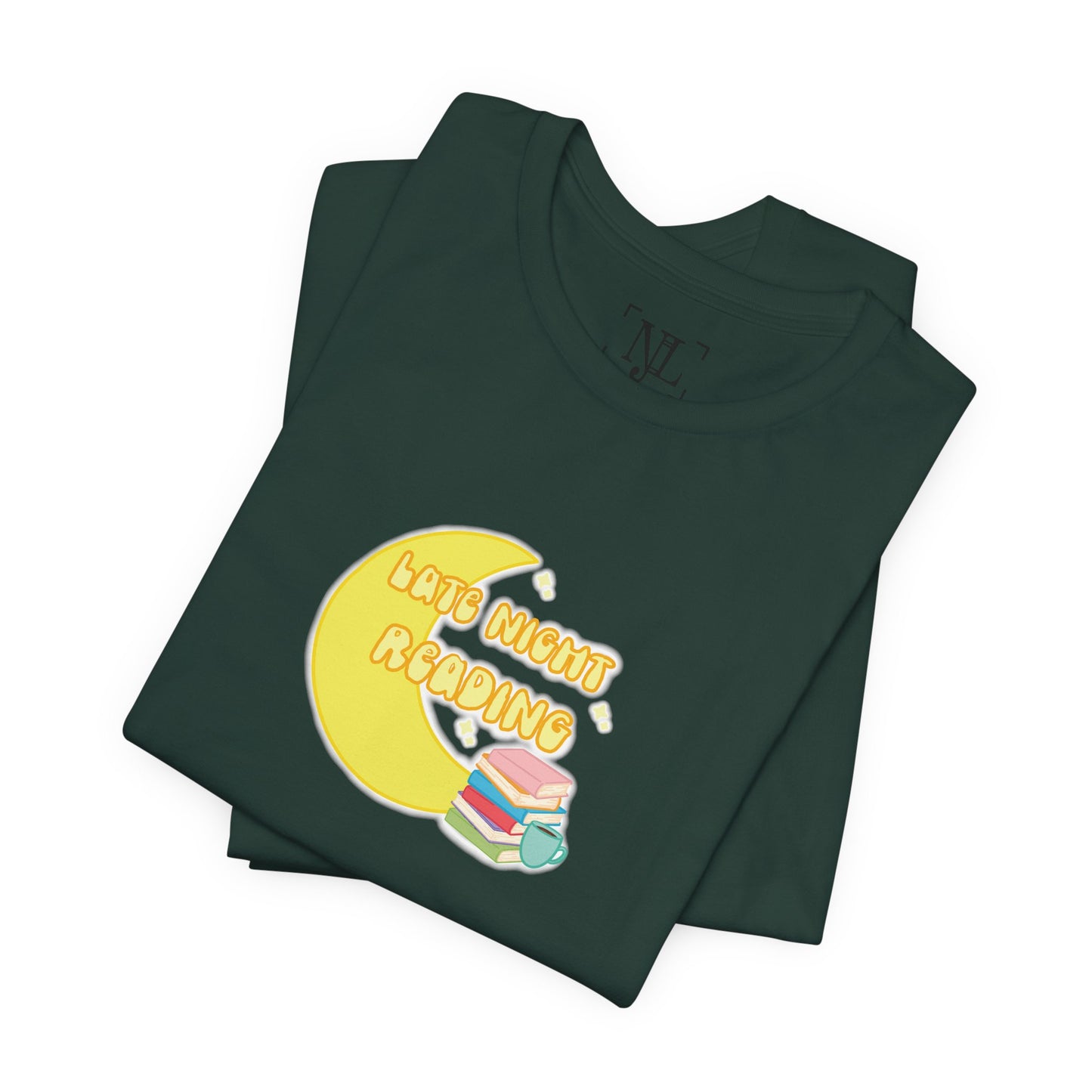"Late Night Reading" - Literary Tee