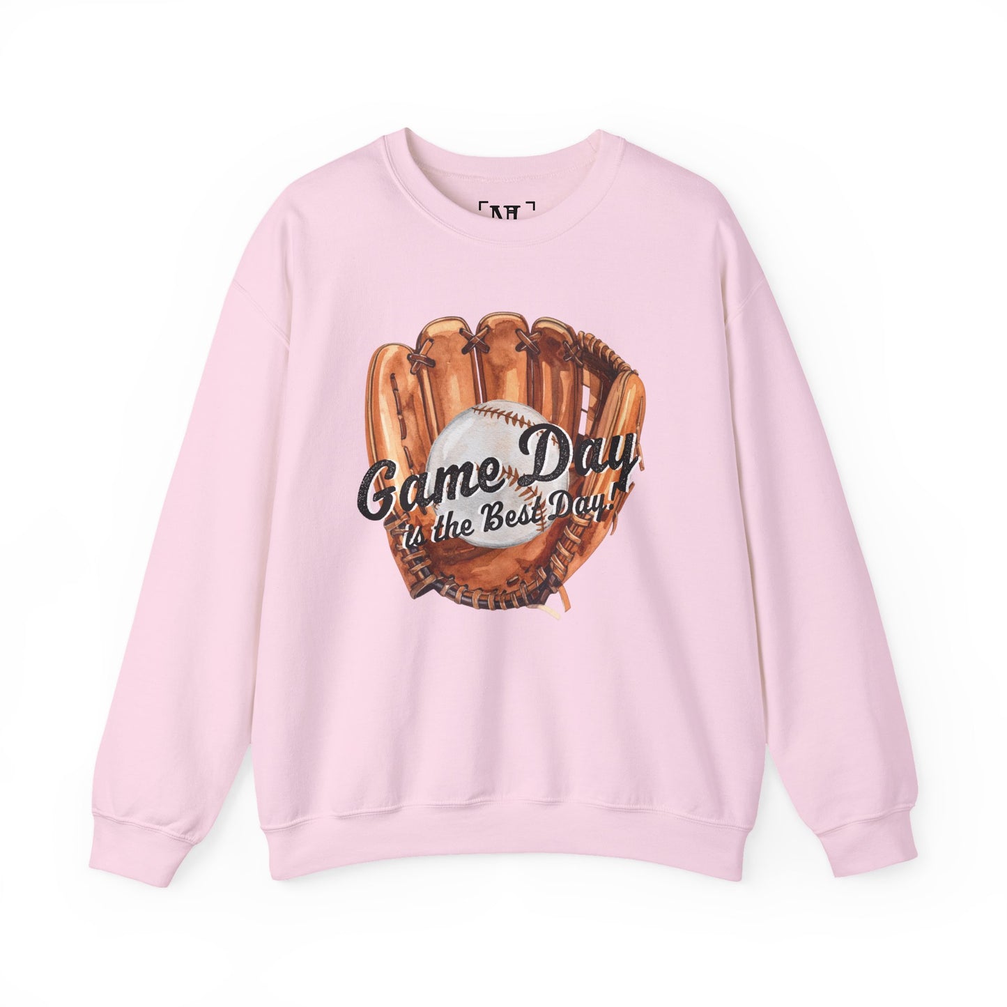 Game Day Baseball Sweatshirt — "Game Day is the Best Day" Crewneck