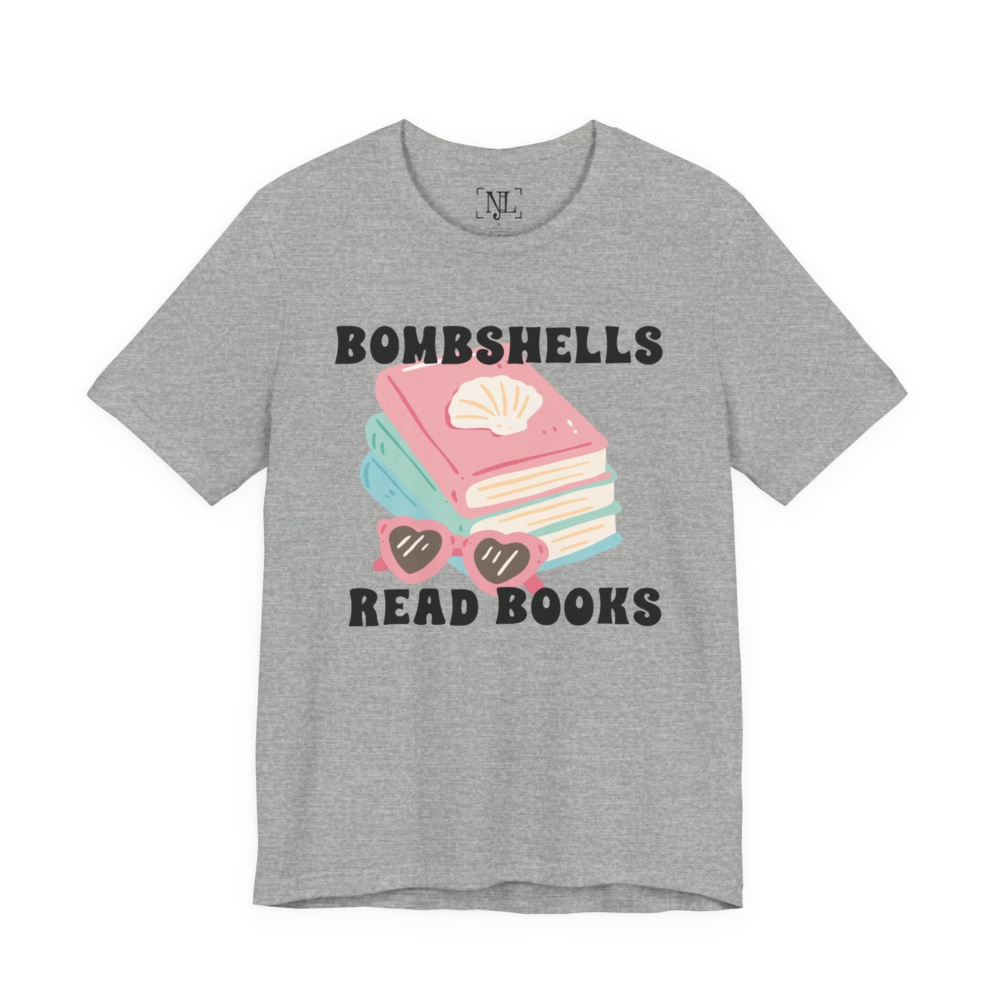 Bombshells Read Books - Bookish Villa Inspired Tee