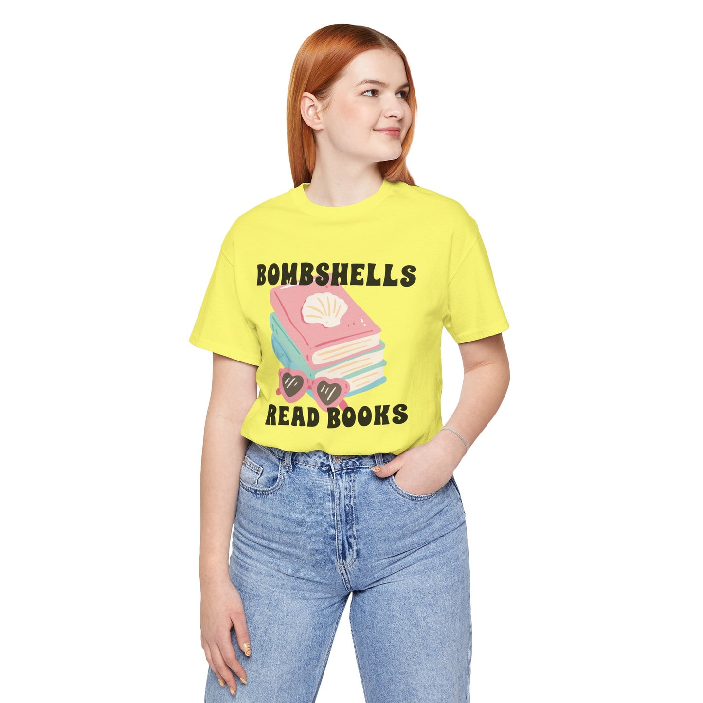 Bombshells Read Books - Bookish Villa Inspired Tee