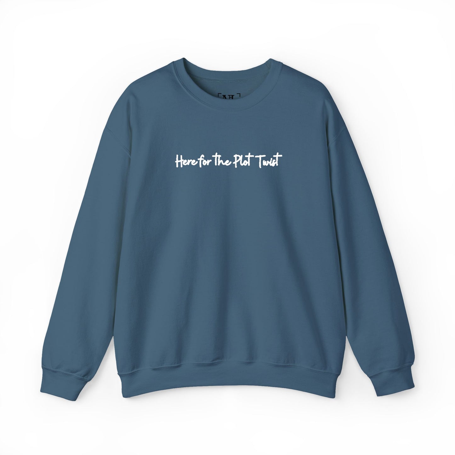 Here for the Plot Twist - Bookish Villa Inspired Embroidered Sweatshirt