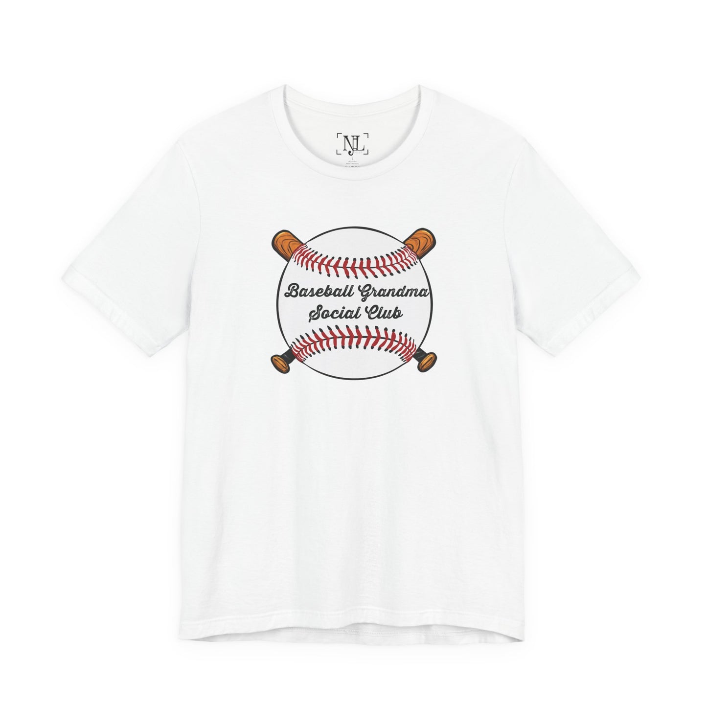 Baseball Grandma Social Club Tee — Women’s Baseball T-Shirt