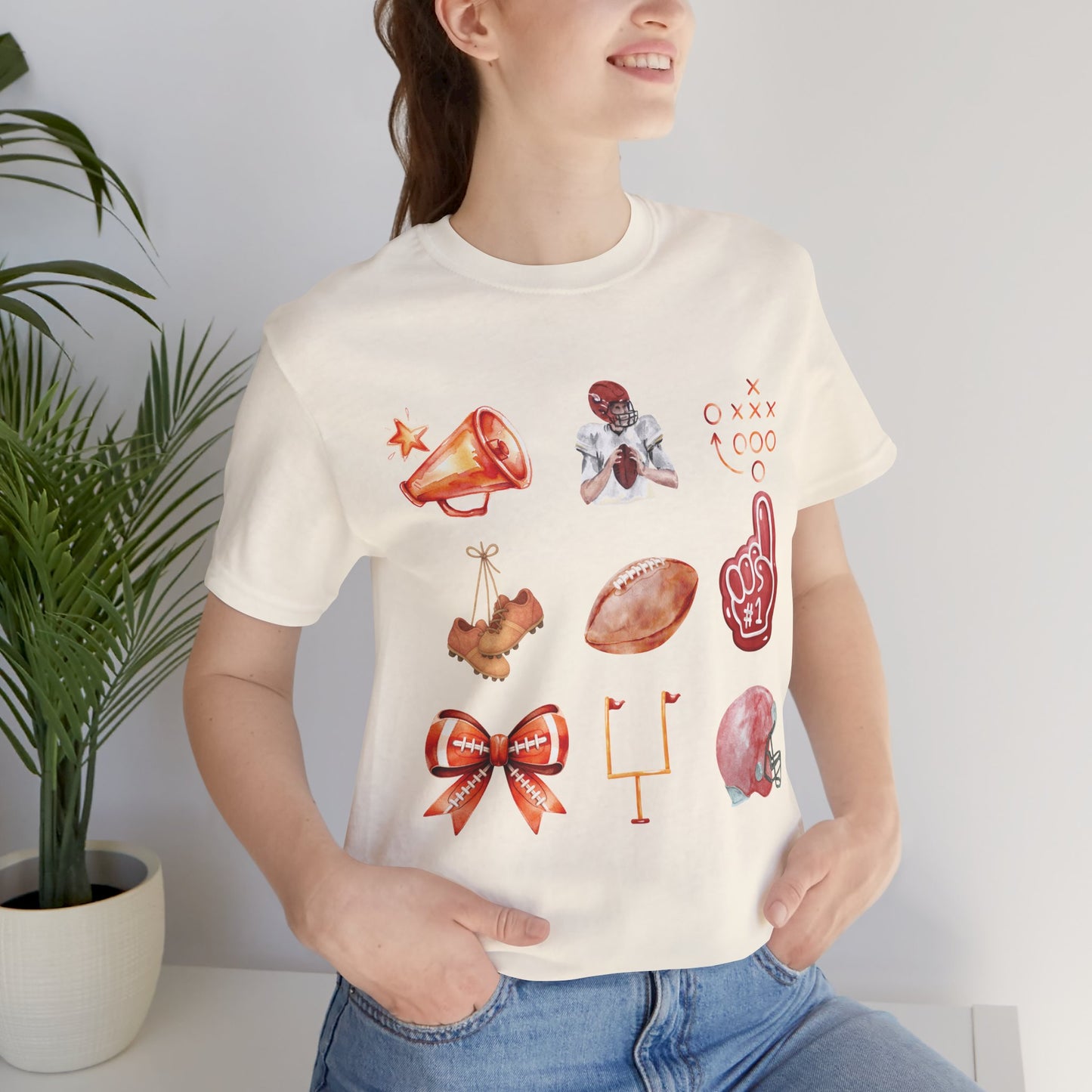 Vintage Football Icons - Graphic Tee