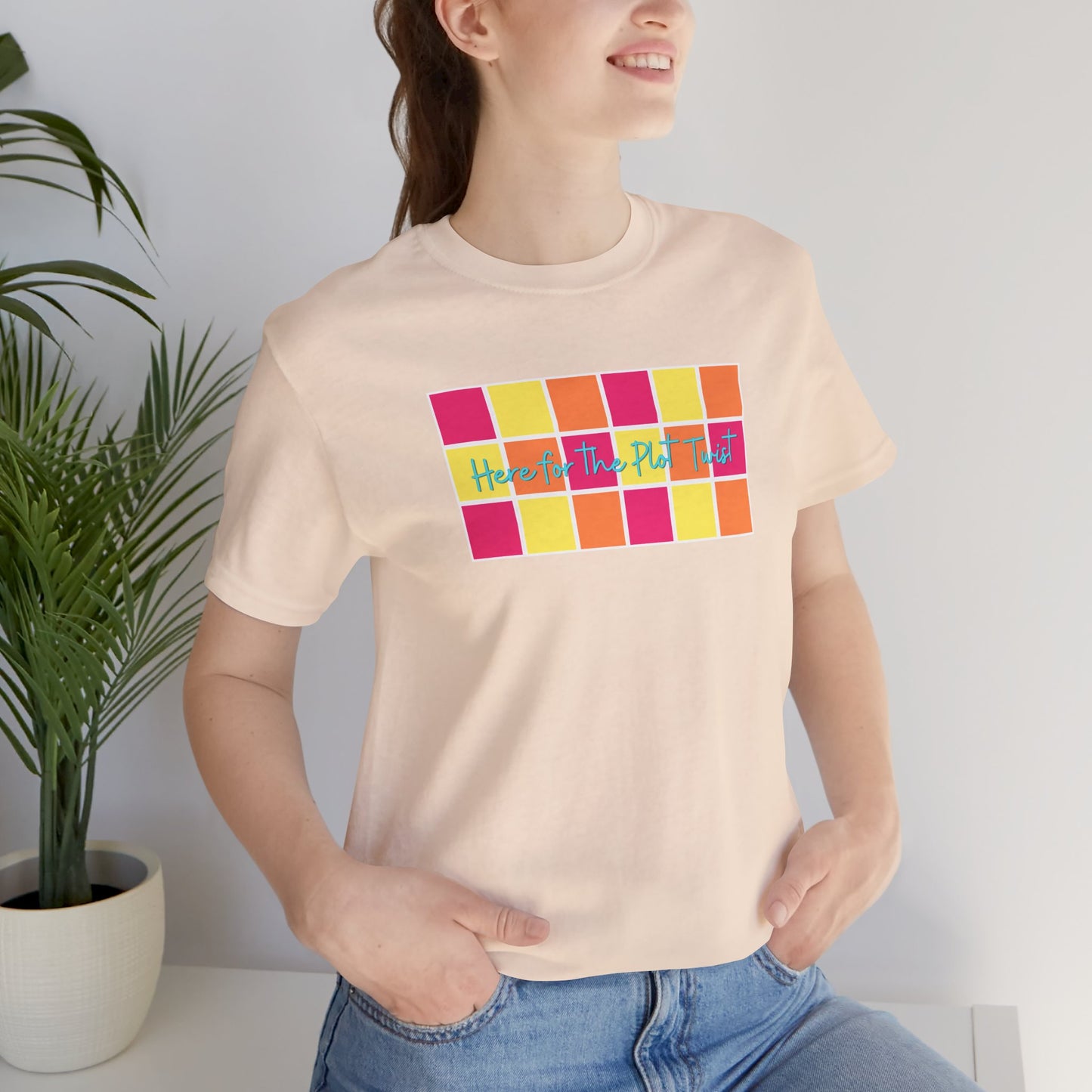 Here for the Plot Twist - Bookish Villa Inspired Tee