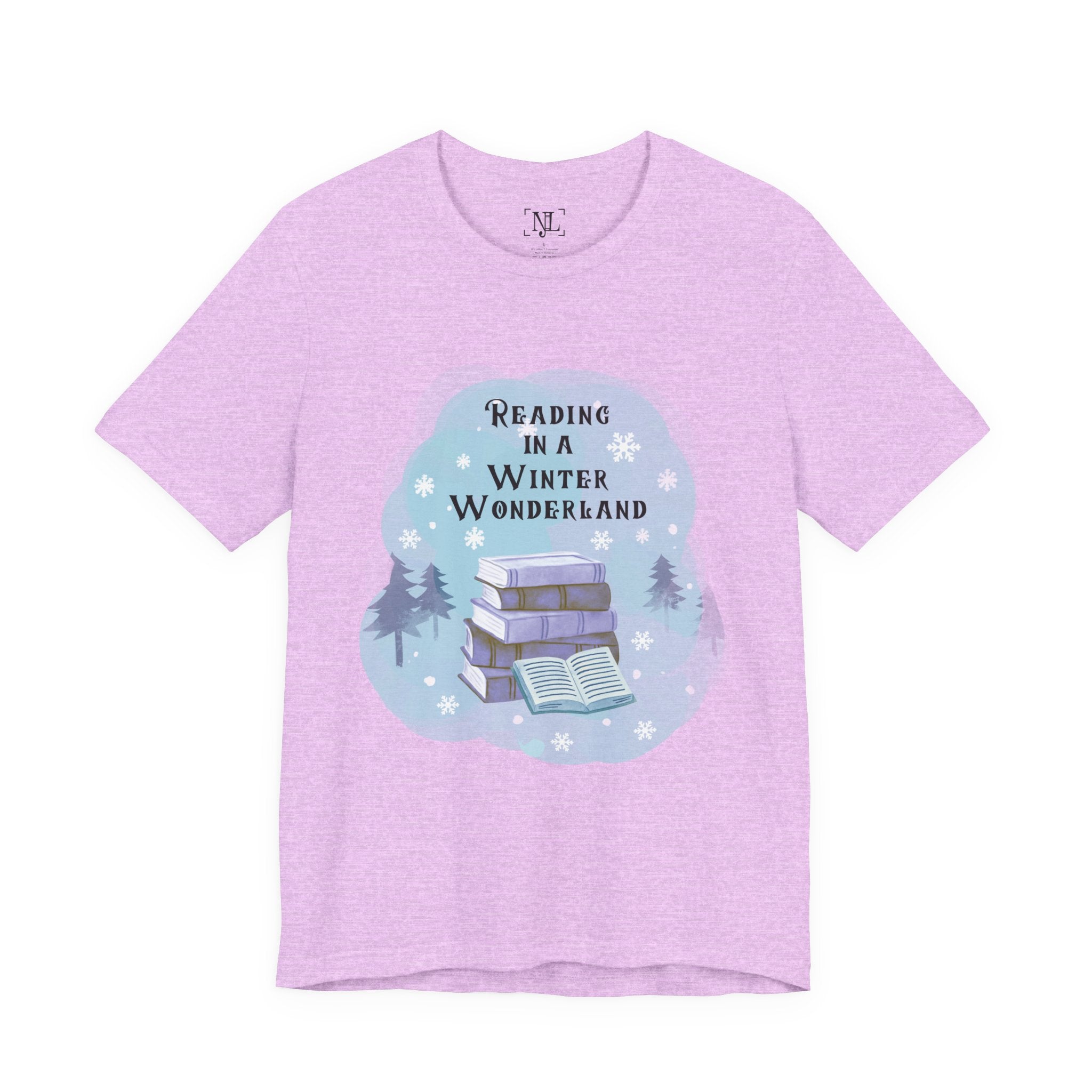 Reading in a Winter Wonderland Short Sleeve Tee
