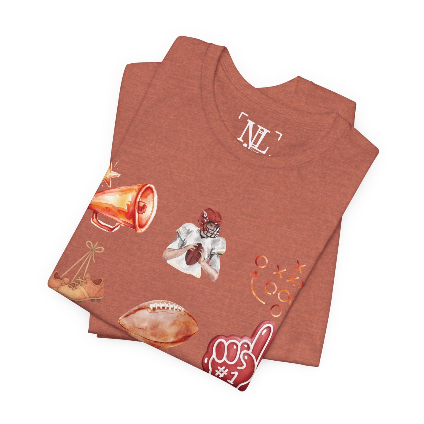 Vintage Football Icons - Graphic Tee