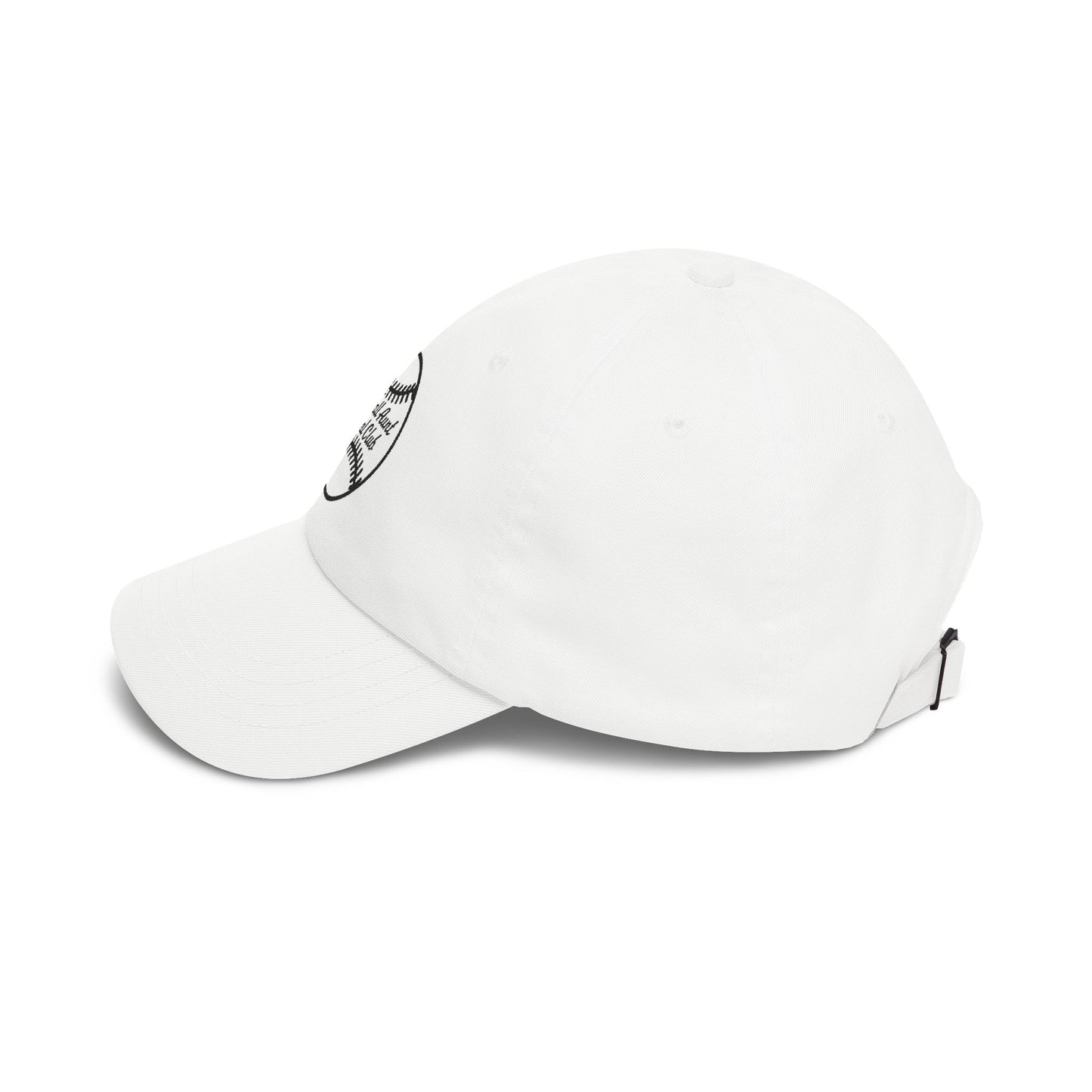 Baseball Aunt Social Club - Dad Cap Black Embroidered